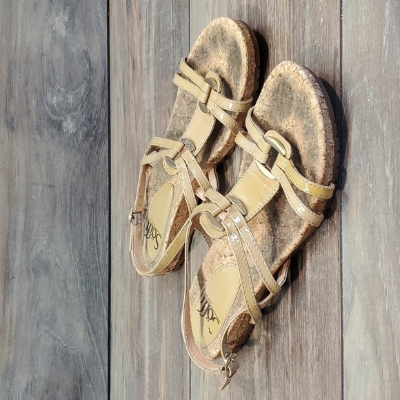 Sofft Womens Malise Slingback Slide Leather Ankle Strap Sandals shoes sz 7.5 - Picture 4 of 11